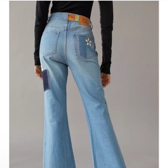 BDG URBAN OUTFITTERS PATCHWORK JEANS SIZE 27 - Picture 11 of 11